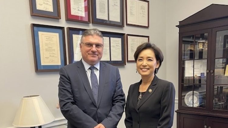 Ambassador Panayotov met with U.S. Congresswoman Young Kim