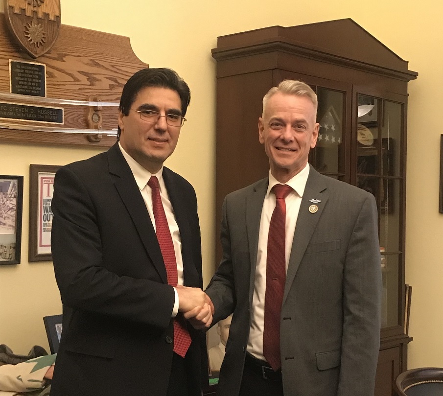 Ambassador Tihomir Stoytchev met Congressman Steve Russell – BG Embassy